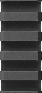 ARMASPEC PICATINNY RAIL COVERS - M-LOC 7 SLOT BLACK