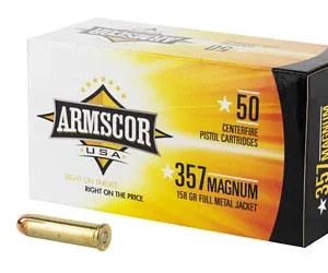 ARMSCOR 357MAG 158GR FMJ 50/1000