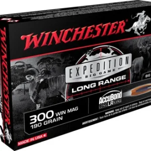 WINCHESTER EXPEDITION 300 WIN - MAG 190GR ACCUBOND 20RD 10BX/C