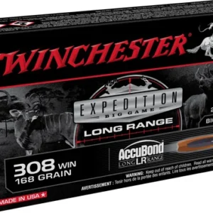 WINCHESTER EXPEDITION 308 WIN - 168GR ACCUBOND 20RD 10BX/CS