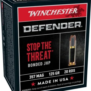 WINCHESTER SUPREME ELITE 357 - MAG 125G PDX1 DEF 20RD 10BX/CS