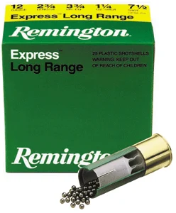 REMINGTON EXPRESS 12GA 2.75" - 1-1/4OZ #7.5 25RD 10BX/CS