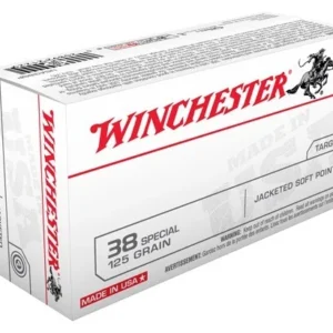 WINCHESTER USA 38 SPECIAL - 125GR JSP 50RD 10BX/CS