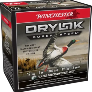 WINCHESTER DRYLOK 12GA 3" - 1-1/4OZ #2 25RD 10BX/CS