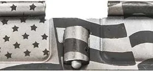 BATTLE ARMS LASER ENGRAVED - DUST COVER AMERICAN FLAG