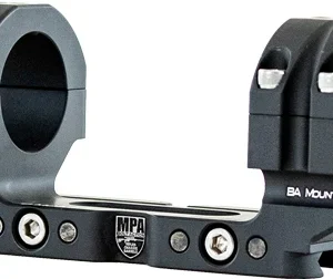 MPA SCOPE MOUNT BA 1-PC 30MM - 1.060" 0 MOA BLACK