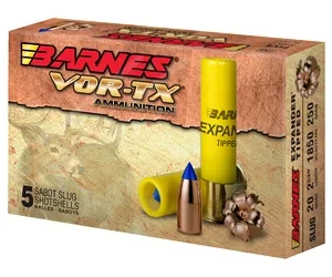 BARNES VOR-TX 20GA 2.75 250GR 5/100