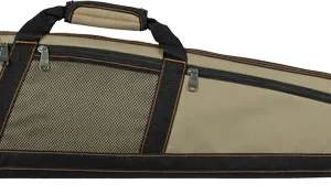 BULLDOG PLUS SHOTGUN CASE 52" - KHAKI W/ BLACK 3 POCKETS