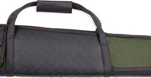 BULLDOG ARMOR SHOTGUN CASE 52" - GREEN W/ BLK EXTRA THICK PAD