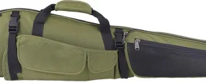 BULLDOG HUNTER RIFLE CASE - GREEN W/ BLACK 48"