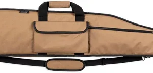 BULLDOG DELUXE LONG RANGE CASE - 48" TAN W/ BLK 2 ACCESS POCKET