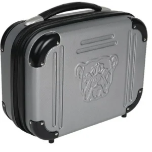 BULLDOG POLYCARBONATE PISTOL - CASE W/ TSA COMO LOCK GREY 9"