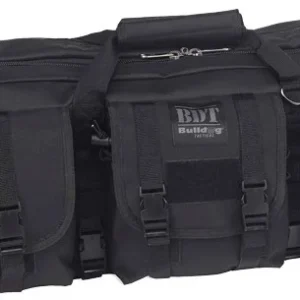 BULLDOG 47" SINGLE TACTICAL CS - 3 LARGE ACCESS POCKETS BLACK