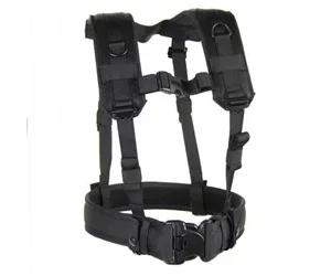 BH LOADBEARING SUSPENDERS/HRNS BLK