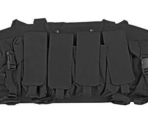 BH CMDO CHEST HRNS BLK