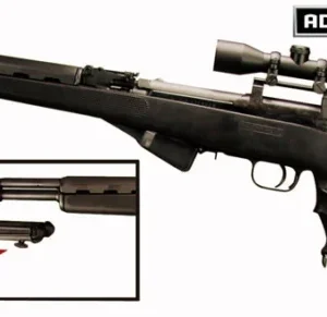 ADV. TECH. BIPOD FOR SKS - FEATHERWEIGHT BLACK NYLON