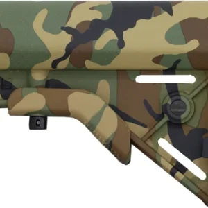 B5 SYSTEMS BRAVO STOCK - MIL-SPEC WOODLAND