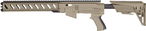 ADV. TECH. RUGER AR22 STOCK - SYSTEM W/ 6 SIDED FOREND FDE