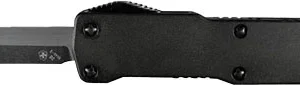 TEMPLAR KNIFE CALI LEGAL OTF - BLACK ALUMIN 1.8" D2 BLK DROP