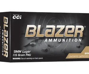 BLAZER BRASS 9MM 115GR FMJ 100/1000