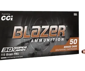 BLAZER BRASS 30SC 115GR FMJ 50/1000