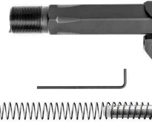 PHASE 5 MINI STOCK ASSEMBLY - CARBINE TUBE AR-15 BLACK