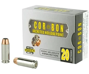 CORBON 10MM 165GR JHP 20/500