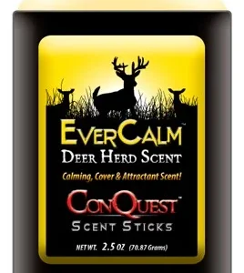 CONQUEST SCENTS DEER LURE EVER - CALM DEER HERD 2.5OZ. STICK