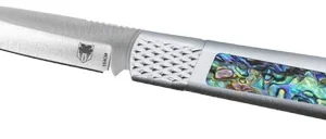 COBRATEC GIDEON HIDDEN RELEASE - 3" ABALONE INSERTS ALUMINUM