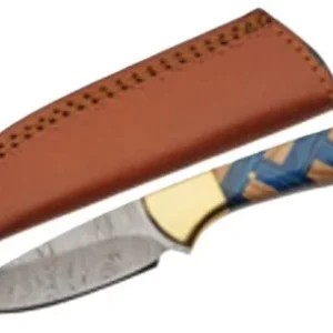SZCO RITE EDGE 3" BRAIDED - SAPPHIRE SKINNER W/LEATHER STH