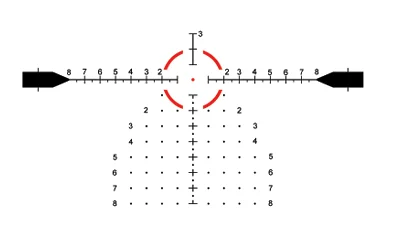 EOTECH VUDU 3-9X32 SFP MR5 MRAD BLK - Image 2
