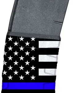 MFT EXD MAGAZINE AR15 5.56X45 - 30RD BLUE LINE FLAG