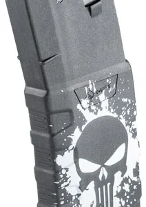 MFT EXD MAGAZINE AR15 5.56X45 - 30RD PUNISHER SPLAT WHITE