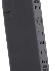 E-LANDER MAGAZINE FITS GLOCK - 19 9MM 15 RD "EMTAN"