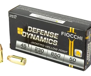 FIOCCHI 45ACP 230GR JHP 50/500
