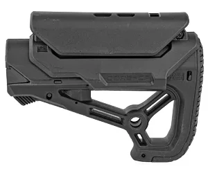 FAB DEF AR15/M4 CMPCT STK W/CP BLK