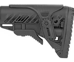FAB DEF AR15 TACT STOCK ADJ BLK