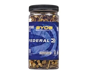 FED CHAMP 22WMR 50GR JHP 250CT BYOB