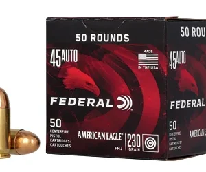 FED AM EAGLE 45ACP 230GR FMJ 50/500