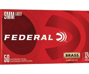 FED CHAMP 9MM 124GR FMJ 50/1000