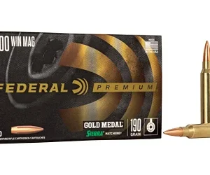 FED GOLD MDL 300WN 190GR BTHP 20/200