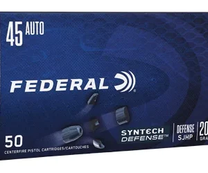 FED SYN DEF 45AUTO 205GR SJHP 50/500