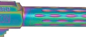 FAXON FITS GLOCK 19 BARREL 9MM - FLAME FLUTED NON THREADED CHAM