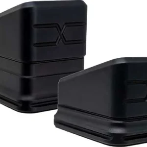 FAXON MAGAZINE EXTENSION COMBO - PLUS 3 & 5 BLACK FOR GLOCK 19