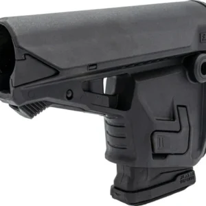 F.A.B. DEFENSE BUTTSTOCK AR-15 - /M4 OD GREEN ADJ CHEEK PIECE