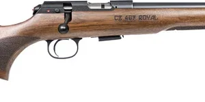 CZ 457 ROYAL 22LR 16.5" BLUED - THREADED BBL CIRCASSIAN WALNUT