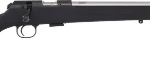 CZ 457 AMERICAN 22LR 20.5" SS - THREADED BBL. BLACK STOCK