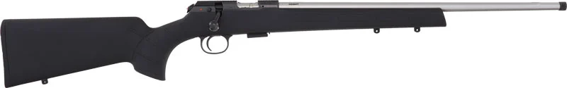 CZ 457 AMERICAN 22LR 20.5" SS - THREADED BBL. BLACK STOCK