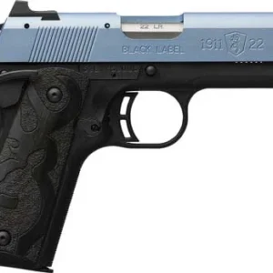 BROWNING 1911-22 BLACK LABEL - 22LR 3.58 COMP POLAR BLUE