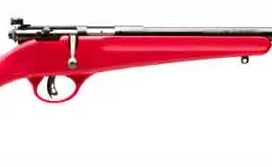 SAVAGE RASCAL YOUTH SINGLESHOT - 22LR ACCU TRIGGER BLUED/RED